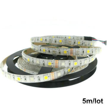 DC12V Flexible RGBW waterproof LED strip light with factory price